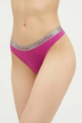 Calvin Klein Underwear tanga culoarea violet 000QD3539E 99KK-BID249_40A