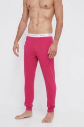 United Colors of Benetton pantaloni lounge din bumbac culoarea roz 9BYX-SPM0EC_30X