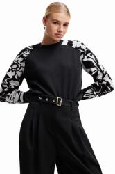 Desigual pulover femei, culoarea negru 9BYX-SWD0F1_99X