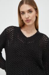 Silvian Heach pulover femei, culoarea negru, călduros MBYX-SWD027_99X