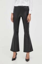 Guess pantaloni femei, culoarea negru, mulata, high waist 9BYX-SPD0J6_99A