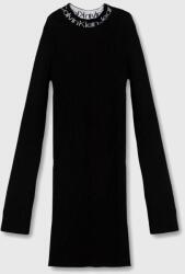 Calvin Klein rochie culoarea negru, mini, mulata 9BYX-SUD1IE_99X