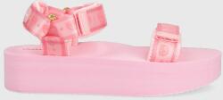 Chiara Ferragni sandale femei, culoarea roz, cu platforma PPYY-OBD2R8_30X