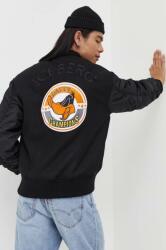 Iceberg jacheta bomber din lana x Looney Tunes culoarea negru, de tranzitie 9BYX-KUM135_99X