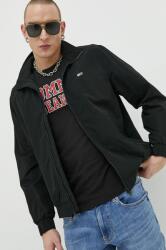 Tommy Jeans geaca barbati, culoarea negru, de tranzitie PPYX-KUM0GG_99X
