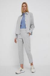 Drykorn Pantaloni femei, culoarea gri, model drept, medium waist 9BY8-SPD0ND_90A