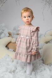 Jamiks rochie din bumbac pentru copii culoarea roz, mini, evazati 9BYX-SUG09H_30X