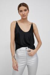 Calvin Klein Bluză femei, culoarea negru, material neted PPYY-BDD00S_99X