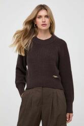 Michael Kors pulover de lana femei, culoarea maro 9BYX-SWD09S_88X