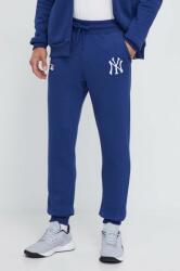 47 brand 47brand pantaloni de trening MLB New York Yankees culoarea albastru marin, cu imprimeu 9BYX-SPM0IK_59X