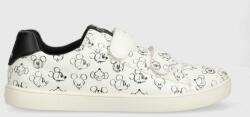 GEOX sneakers pentru copii x Disney culoarea alb 9BYX-OBK0SK_00X