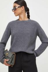 PINKO pulover de lana femei, culoarea gri 9BYX-SWD105_90X
