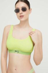 Tommy Hilfiger sutien de baie culoarea verde, cupa moale PPYX-BID1JT_71X Costum de baie dama