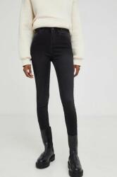 Answear Lab jeansi femei, culoarea gri BMYX-SJD02M_90X