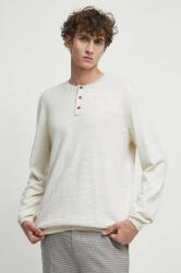 MEDICINE pulover de bumbac culoarea bej, light ZBYX-SWM030_01M