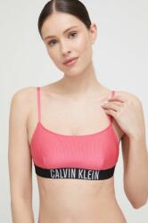 Calvin Klein sutien de baie culoarea violet, cupa usor rigidizata PPYX-BID09E_40X