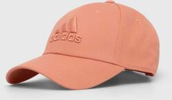 adidas Performance șapcă de baseball din bumbac culoarea portocaliu, cu imprimeu PPYX-CAU0U5_24X