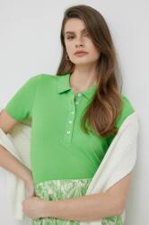 Tommy Hilfiger tricou polo femei, culoarea verde PPYX-POD00C_77X