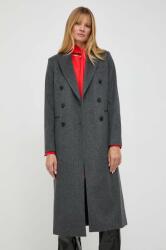Victoria Beckham palton de lana culoarea gri, de tranzitie, cu doua randuri de nasturi 9BYX-KPD0E3_90X