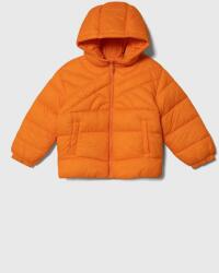 Benetton geaca copii culoarea portocaliu 9BYX-KUK0BK_22X