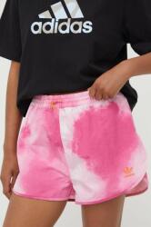 adidas Originals pantaloni scurti femei, culoarea roz, modelator, high waist 9BYX-SZD03I_30X