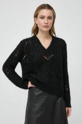 TWINSET pulover de lana femei, culoarea negru, călduros 9BYX-SWD16H_99X