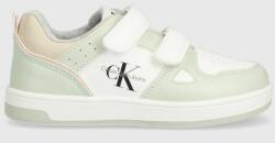 Calvin Klein Jeans sneakers pentru copii culoarea verde 9BYX-OBG0U7_07X