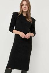 Silvian Heach pulover femei, culoarea negru MBYX-SWD019_99X