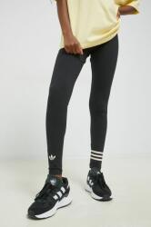 adidas Originals colanti femei, culoarea negru, cu imprimeu PPYX-LGD01M_99X