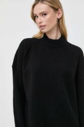 HUGO BOSS pulover de lana femei, culoarea negru 9BYX-SWD0ZJ_99X