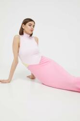 Adidas rochie culoarea roz, maxi, drept PPYX-SUD2YR_30X