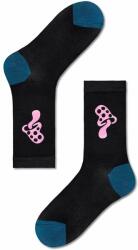 Happy Socks sosete Caroline Crew Sock femei, culoarea negru 9BYX-LGD02T_99X (P000170)