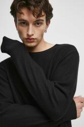 MEDICINE pulover de bumbac culoarea negru, light ZBYX-SWM401_99X