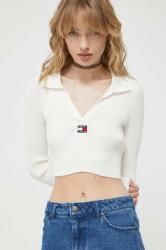 Tommy Hilfiger pulover femei, culoarea alb, light 9BYX-SWD01Z_00X