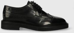 Gant pantofi de piele Jaczy barbati, culoarea negru, 27631388. G00 9BYX-OBM089_99X