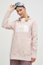 The North Face hanorac Tekno Pullover culoarea roz, cu glugă, cu imprimeu 9BYX-KUD0KJ_30X