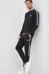 Michael Kors pantaloni barbati, culoarea negru, cu imprimeu PPYY-SPM0UE_99X