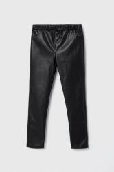 GUESS pantaloni copii culoarea negru, neted 9BYX-SPG042_99X