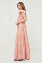 TWINSET rochie culoarea roz, maxi, evazati PPYX-SUD11D_30X