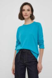 Benetton pulover din amestec de lana femei, culoarea turcoaz, light 9BYX-BLD0NU_66X