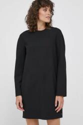 Calvin Klein rochie culoarea negru, mini, drept 9BYX-SUD1D8_99X (K20K205966)