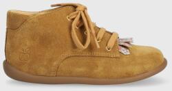 Pom D'api pantofi din piele intoarsa pentru copii culoarea maro 9BYX-OBG0Y2_88X