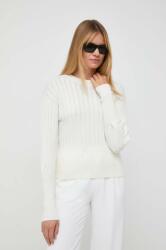 HUGO BOSS pulover din amestec de lana femei, culoarea bej, light 9BYX-SWD0ZB_01X