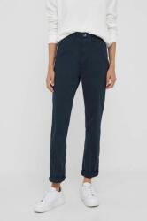Pepe Jeans pantaloni Nora femei, culoarea albastru marin, drept, high waist 9BYX-SPD0KR_59X