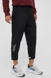 adidas pantaloni de trening culoarea negru, neted 9BYX-SPM077_99X