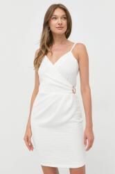 Morgan rochie culoarea alb, mini, mulata PPYY-SUD2JC_00X