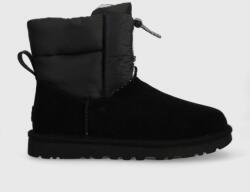Ugg cizme de zăpadă Classic Maxi Toggle culoarea: negru 1130670. BLK 9BYY-OBD2KD_99X