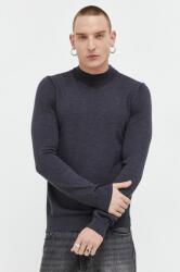HUGO BOSS pulover de lana barbati, culoarea gri, light 9BYY-SWM0L9_90Y