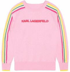 KARL LAGERFELD pulover copii culoarea roz 9BYX-SWG00S_30X