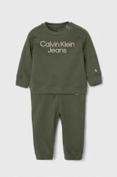 Calvin Klein Jeans trening bebelusi culoarea verde 9BYX-DKK05U_78X